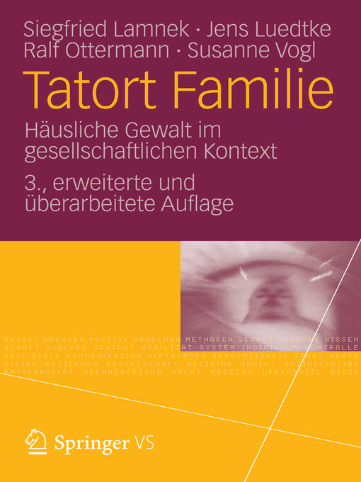 Title details for Tatort Familie by Siegfried Lamnek - Wait list